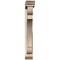 Ekena Millwork Olympic Traditional Smooth Bracket w/ Offset Brace, Douglas Fir, 5 1/2"W x 34"D x 40"H BKT0604X34X40OLY01SDF - alternate 4